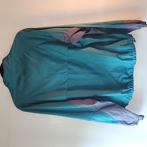 The Northface original Windbreaker Men's Medium Vintage Pullover Half Zip Green - Picture 8 of 10
